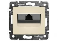 Розетка VALENA 1-я комп. сл.кость RJ45х1 774230