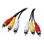 Шнур 3х3 RCA колокольчики 1,2м