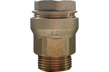 Соединитель прямой D32*1, наружная резьба LadAna