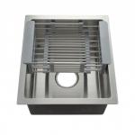 Мойка врезная 38х44см FABIA PROFI