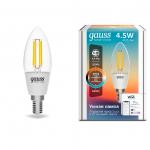 Лампа св/д SMART HOME 4,5вт Е14 филам 2000-6500к