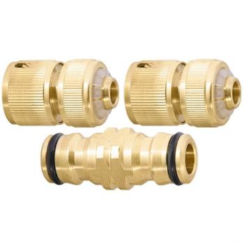 Набор для подключения шланга 1/2" латунь Palisad