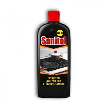 Средство чистящее для стеклокерамики 250мл SANITOL