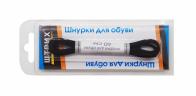 Шнурки 60см круглые тонкие с пропиткой