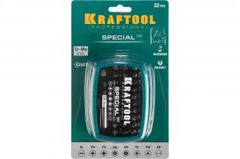 Набор бит специальных SPECIAL-32,32 предмета KRAFTOOL