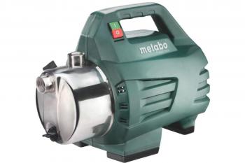 Насос поверхностный Р 4500 Inox. METABO 1300Вт,4000л/ч,4,8бар