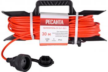 Силовой удлинитель Ресанта на раме СУ-2x1-30/1 (IP44)
