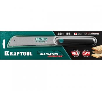 Ножовка по дереву KRAFTOLL Alligator Japan 22 185мм
