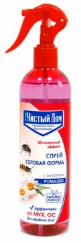 Спрей от насекомых Чистый дом 400мл 1087422