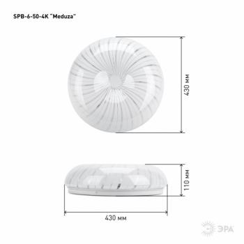 Светильник светодиодный ЭРА SPB-6 50Вт Meduza