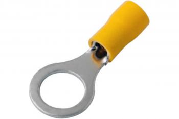 Наконечник кольцевой изолированный 10,5 мм 4-6 мм2 REXANT