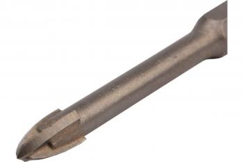 Сверло по стеклу и керамике 6,0 мм 4 грани Kranz шестигранный хвостовик