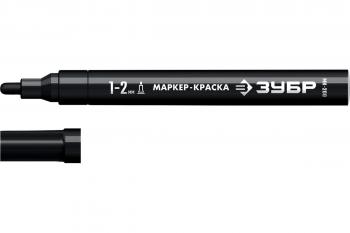 Маркер-краска МК-200 черный 1 мм Зубр