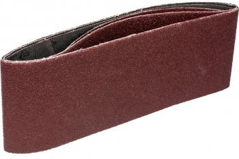 Лента шлифовальная ЗУБР 75*457 мм, Р80, 3 шт.