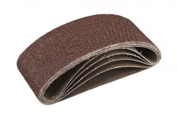 Бесконечная шлифовальная лента 75*457 мм, зернистость Р60, 5 штук, Зубр.