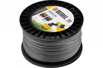 Леска для триммера звезда, 3,0 мм х 166 м, EXTRA CORD DENZEL 96843