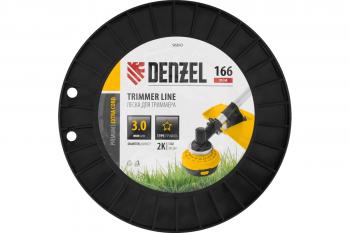 Леска для триммера звезда, 3,0 мм х 166 м, EXTRA CORD DENZEL 96843