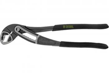 Клещи переставные 180 мм обливные рукоятки Denzel
