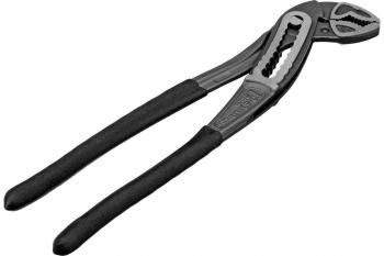 Клещи переставные 240 мм обливные рукоятки Denzel