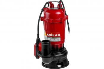 Насос для грязной воды ASILAK SLP-1500 1.5 кВт, 250 л/мин, Н-8 м