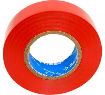 Изолента (15 м*10 мм) красная Зубр