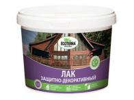 Лак защитно-декоративный в асс Ecoterra 0,9кг