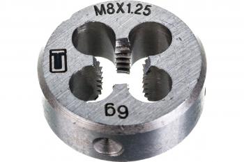 Плашка М8х1,25мм Сибртех