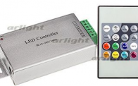 Контроллер ARF16B (12/24V,180/360W, ПДУ 16кн) 008212 RGB-контроллер с RF (радио) пультом 16 кнопок.