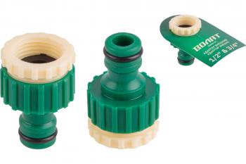 Адаптер внешний 1/2" и 3/4" ВОЛАТ