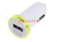 Автозарядка в прикуриватель USB (5V  2100mA)