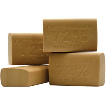 Мыло хозяйственное Аист 200г 72%