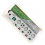 Фильтр сетевой MOST-ERG 2м (4роз.с/з+1б/з)