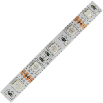 Лента светод, Ecola LED strip PRO 14.4W/m 12V IP20 10mm 60Led/m RGB разноцв на катушке 50м