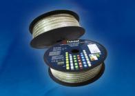 Лента светод,IP67 220V4.8W  RED 3528 ULS-3528-60 LED/m-10mm