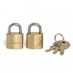 Замок навесной PDB-20-20-Blister (2lock + 3keys) Апекс