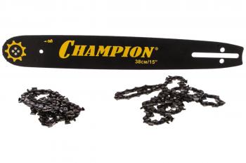 Набор Шина Champion 15"-0,325-1,5-64 зв.+2 цепи