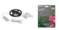 Комплект св/ленты SMD2835-60 LED/м-12 В-4,8 Вт/м-IP20-3000 К (1 м), 6 Вт TDM