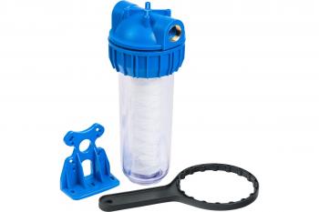 Колба UNIPUMP 10" 1" CFC-10K с картриджем SC-10W