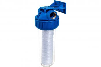 Колба UNIPUMP 10" 1" CFC-10K с картриджем SC-10W