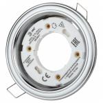 Светильник ЭРА KL35 SL/CH Gx53 серебро/хром