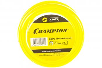 Корд триммерный Champion Star 1,6мм х 15м ф(звезда)